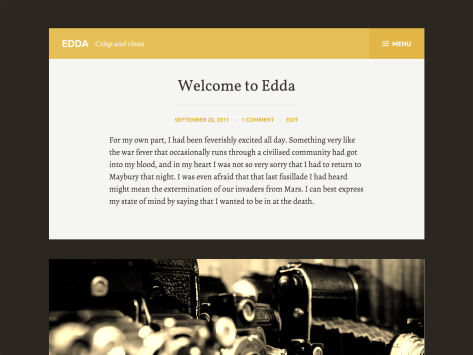 Edda WordPress theme